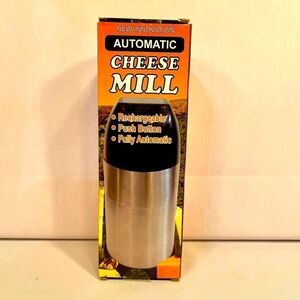 AUTOMATIC CHEESE MILL - RECHARGEABLE - PUSH BUTTON - FULLY AUTOMATIC
